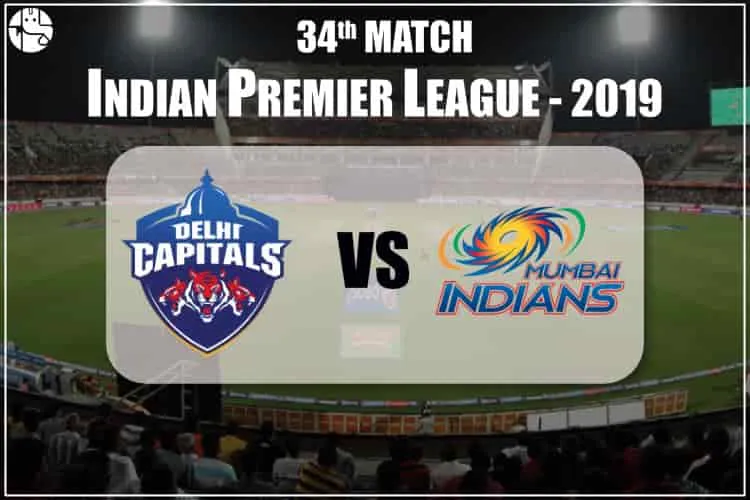 DC VS MI Match Prediction: Who Will Win DC VS MI IPL Match 2019