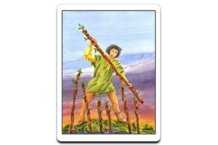 Seven of Wands